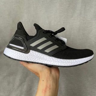 Ub 6.0 đen xám, giày sneaker thể thao, chạy bộ êm ái, đế boost 11