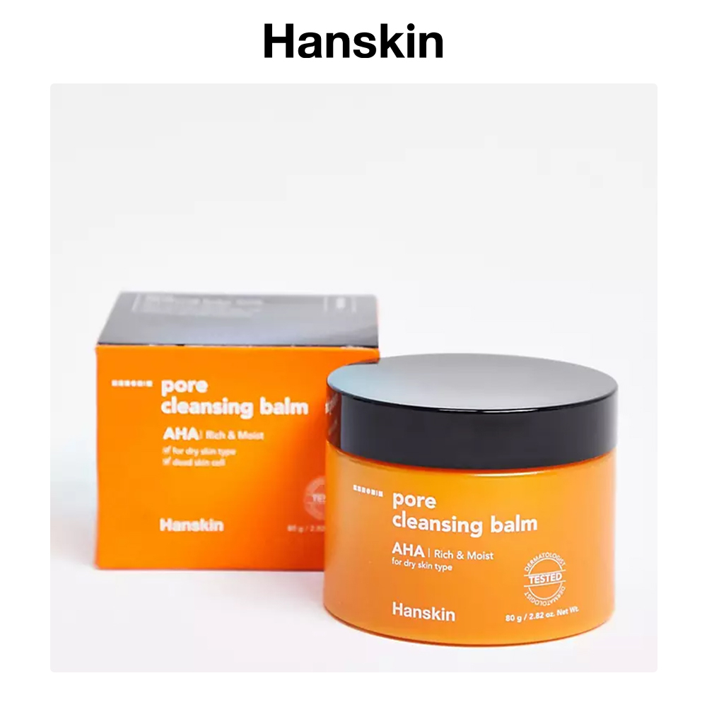 Sáp Tẩy Trang Hanskin Pore Cleansing Balm AHA 80g