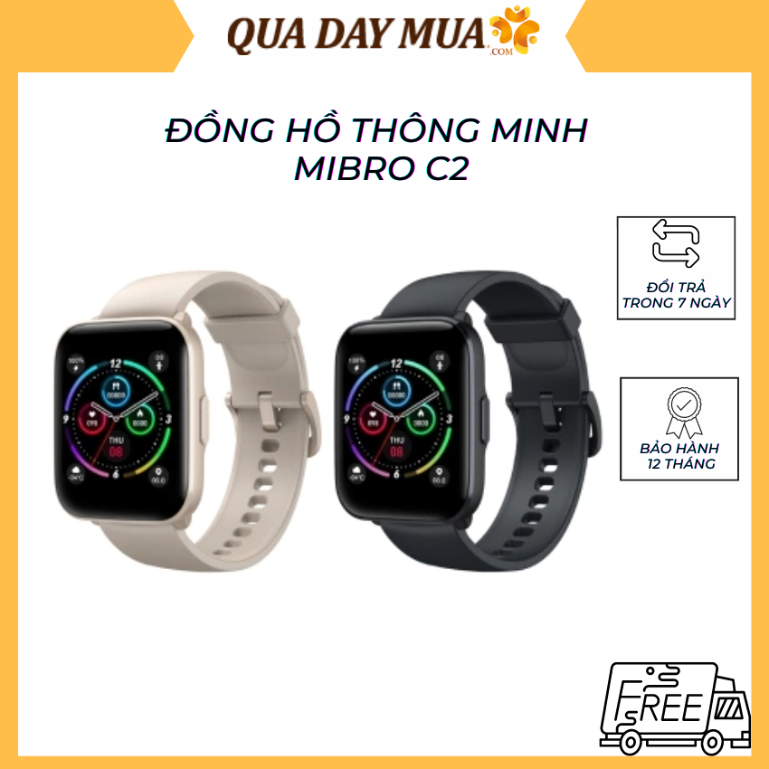Đồng hồ thông minh Mibro C2 - XPAW009 - Hàng chính hãng - Bảo hành 12 tháng