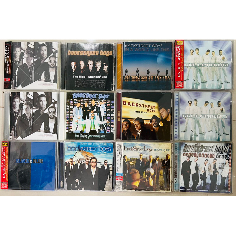 CD used - các albums của Backstreet Boys