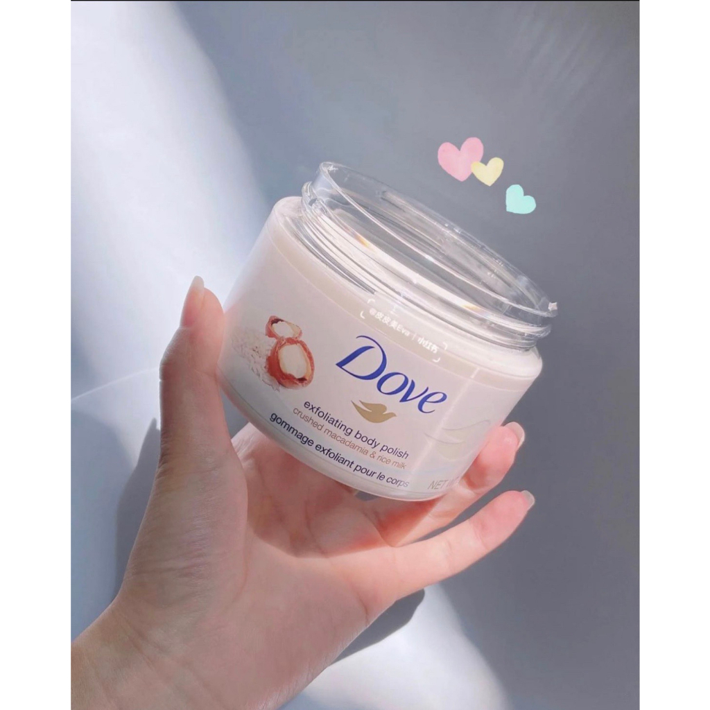 Tẩy Tế Bào Chết Toàn Thân Dove Exfoliating Body Polish 225ml  - Beautyroomby Mei