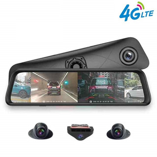 Camera hành trình 360 độ gương ô tô cao cấp Whexune K960