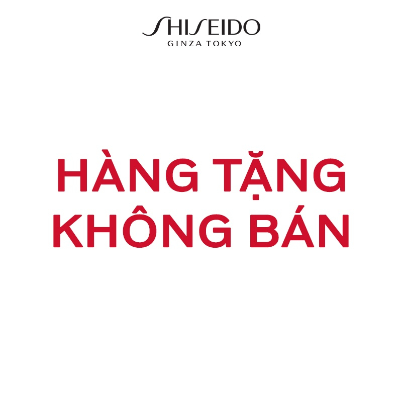 [Quà tặng không bán] Bộ quà tặng Shiseido (tặng kèm UTM 30 - Updated) (JUN'23)