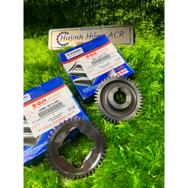 Cặp Bánh răng Tạ Satria Fi/Raider fi