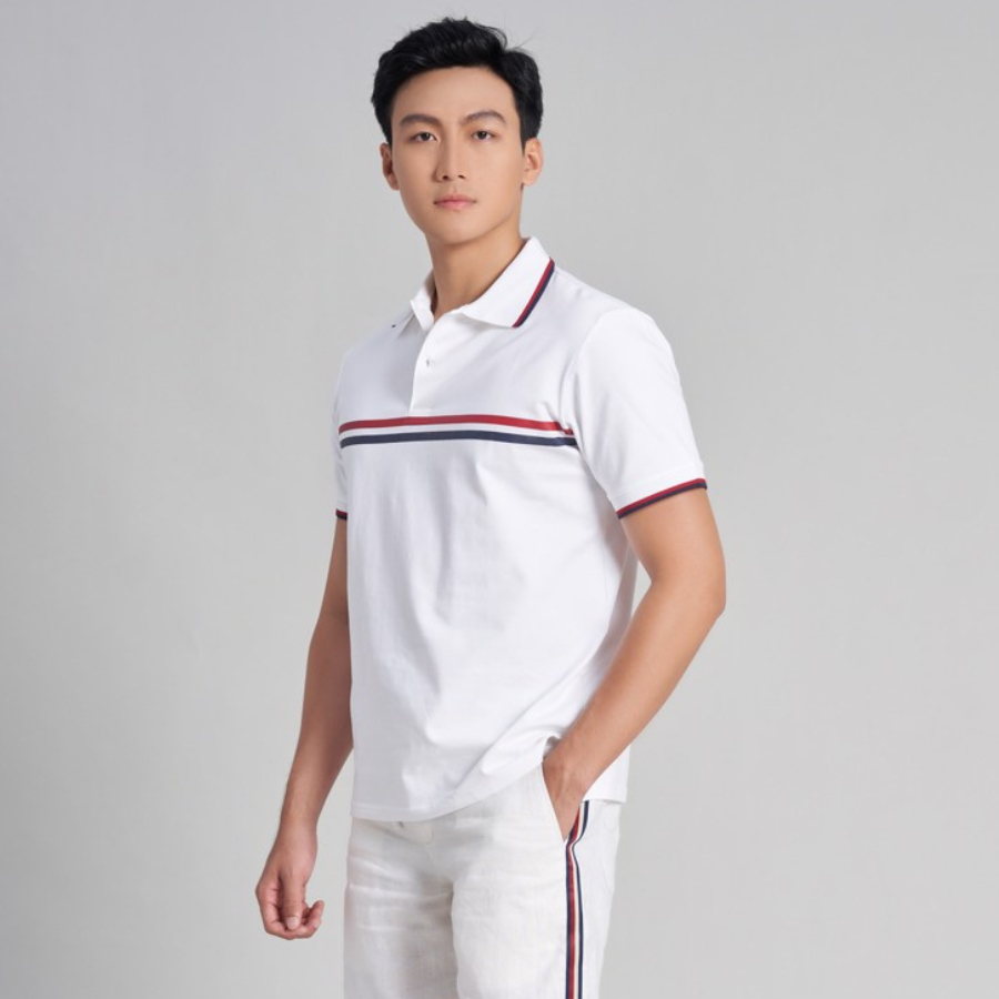 Áo Polo Nam cổ bẻ F2 ngắn tay vải cotton phong cách trẻ trung - TC376