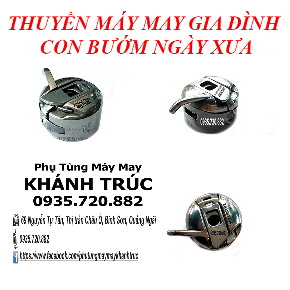 Thuyền máy may gia đình con bướm