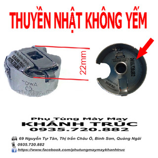 Thuyền Nhật  dùng máy 1kim máy may (khâu) công nghiệp và máy mini đa năng