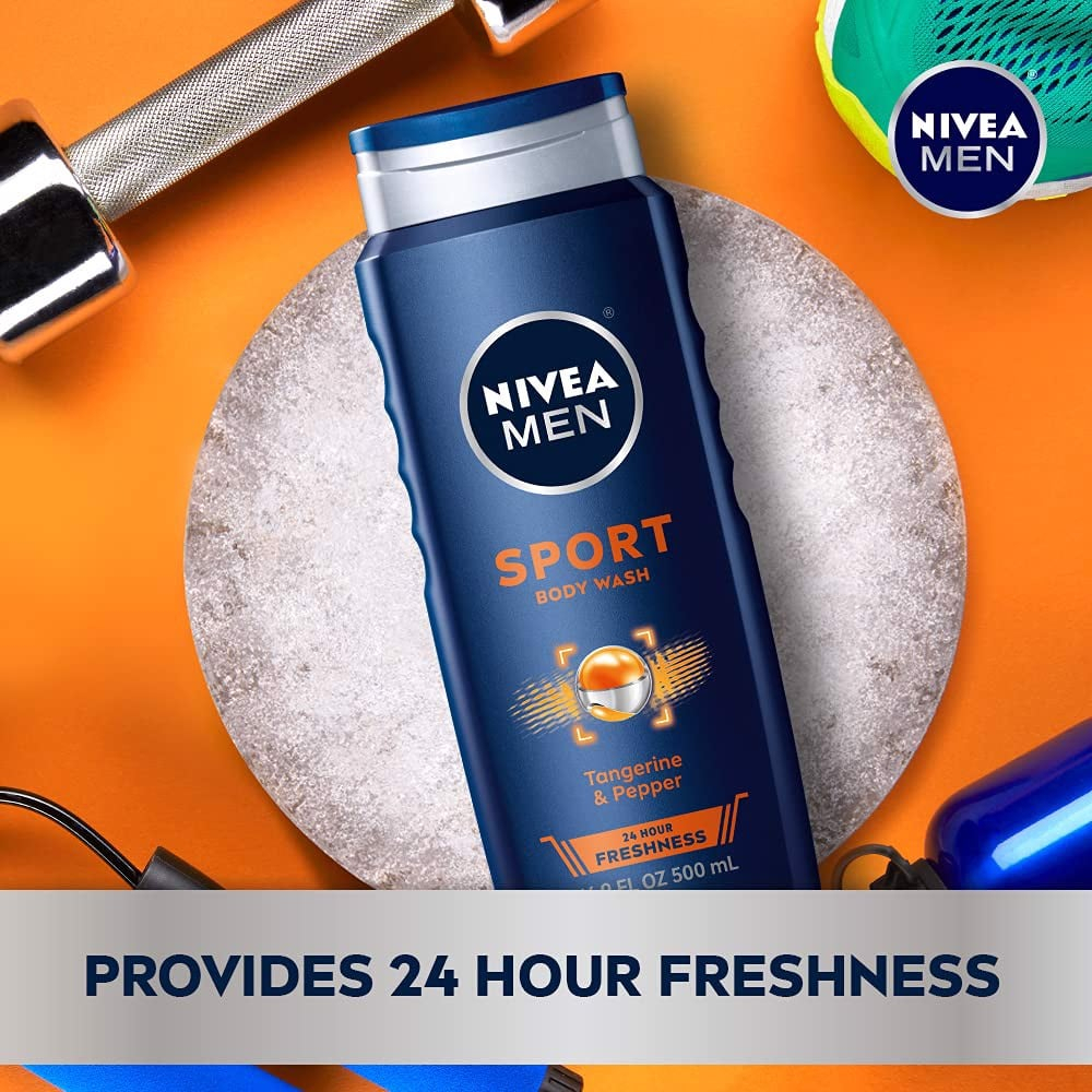 Sữa tắm dưỡng ẩm tối đa cho Nam Nivea 500 mL nhiều hương thơm