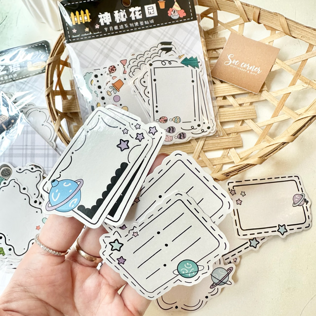 Gói Sticker dán nhãn Creative Pocket Book