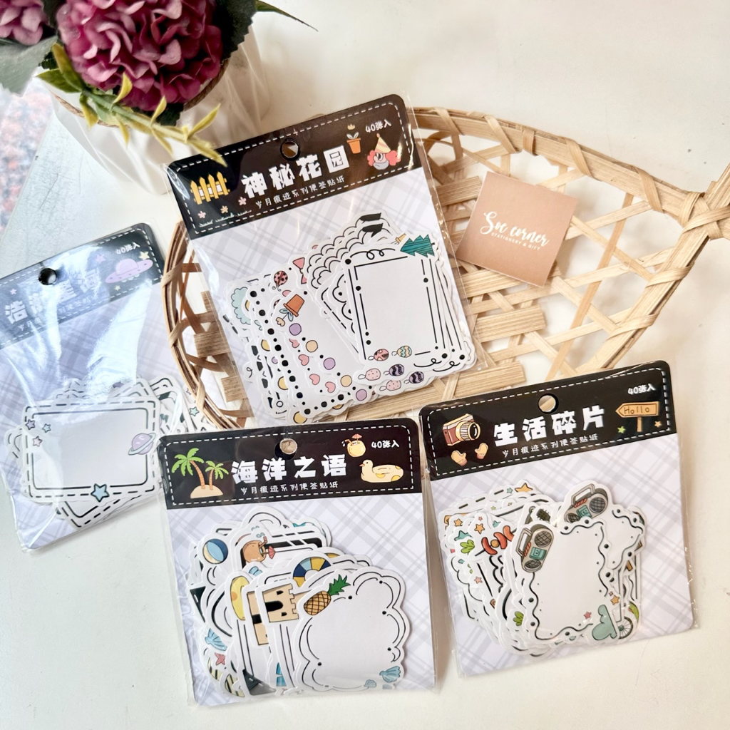 Gói Sticker dán nhãn Creative Pocket Book