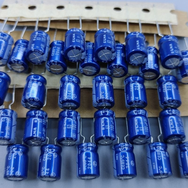 Tụ 63v 100uF Elna RE3