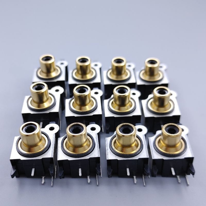 Jack RCA, AV , jack bông sen đồng mạ vàng chính hãng