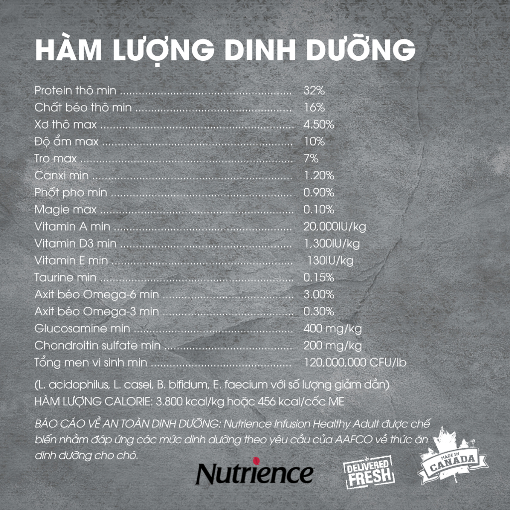 Nutrience Infusion Adult Indoor thức ăn cho mèo trưởng thành - thịt gà và rau củ trái cây tự nhiên 2.27kg