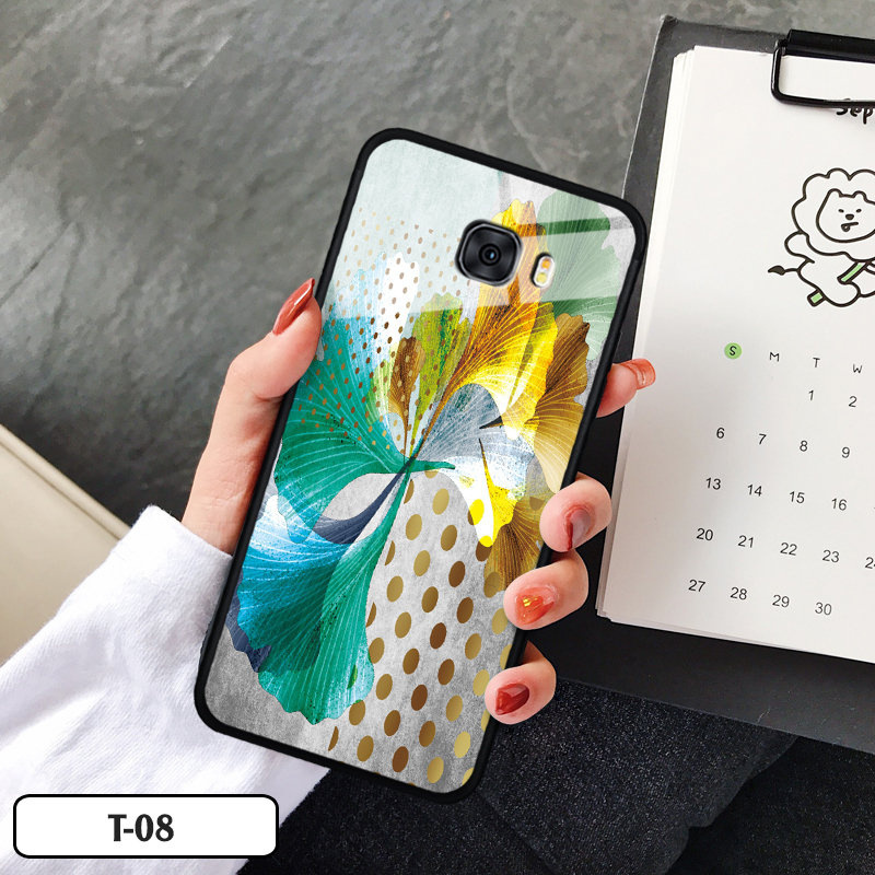 Ốp cường lực kính in 3D cho Samsung Galaxy C5 Pro/C7/C7 Pro/C9 Pro