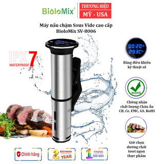 [BH 24 tháng] Máy nấu chậm Sous Vide BioloMix SV-8006