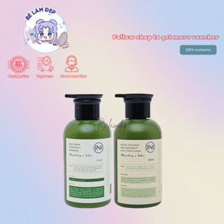 Dầu Gội và Ủ Xả Mềm Mượt Tóc Nga Hoàng Bưởi