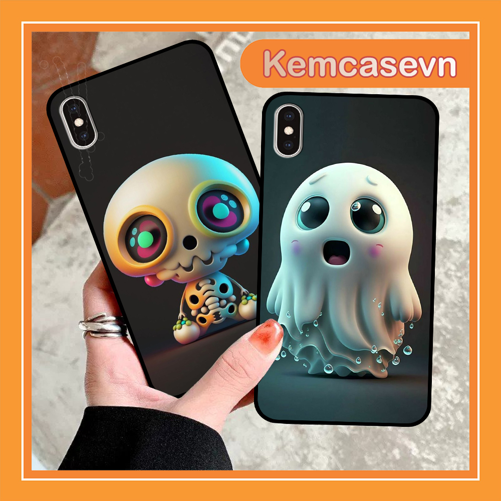 Ốp Iphone X/XS/XR/Xsmax - Iphone 11/11 Pro/11 ProMax In Hình Halloween Cute Cực Trend.