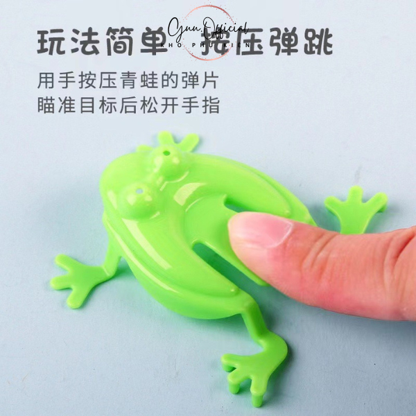 Đồ Chơi Ếch Nhảy Vui Nhộn Siêu Đáng Yêu Cho Bé - Guu.Official