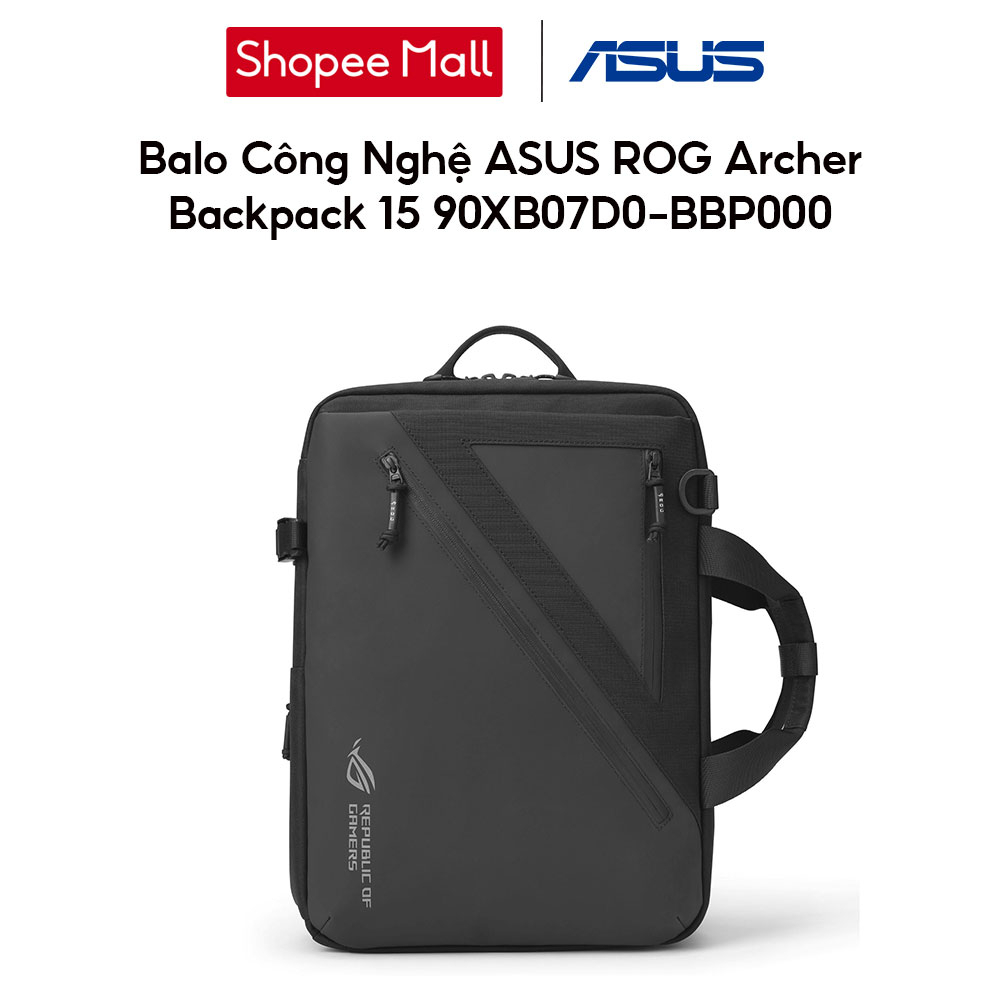 Balo Công Nghệ ASUS ROG Archer Backpack 15 90XB07D0-BBP000