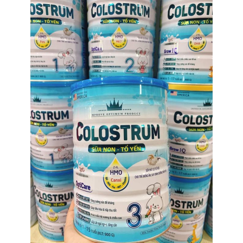 Sữa non Colostrum Tổ yến dành cho bé biếng ăn suy dinh dưỡng