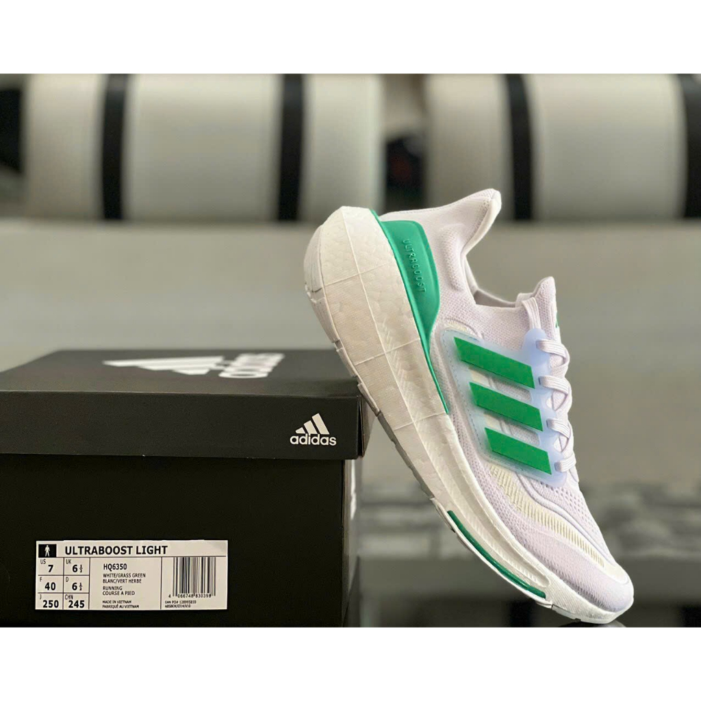Giày Utraboost Nam trắng xanh