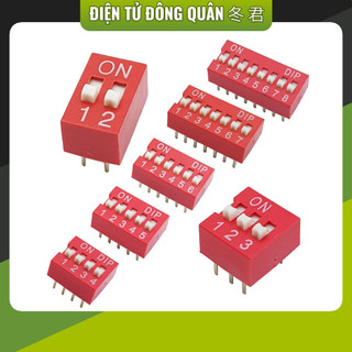 Công tắc dip switch đỏ