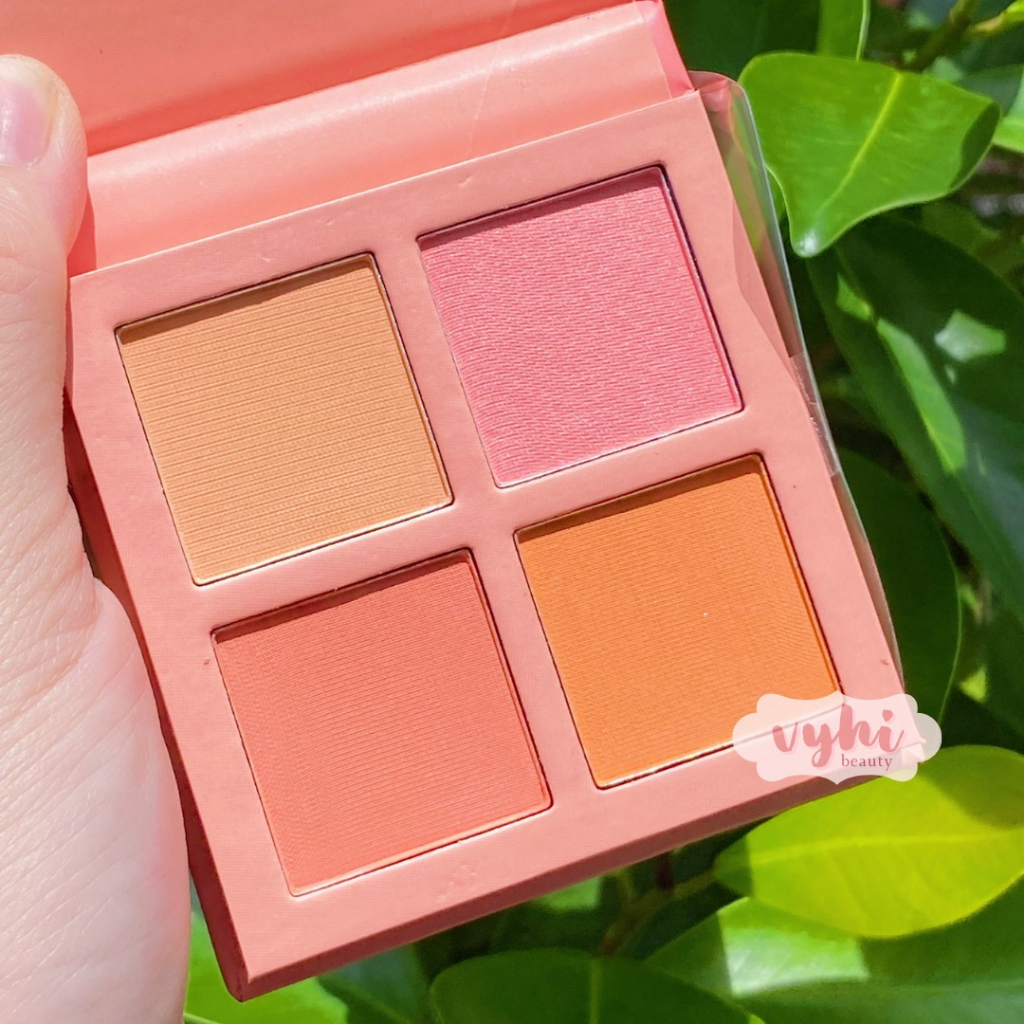 Bảng má Revolution Beauty Makeup Obsession 4 ô