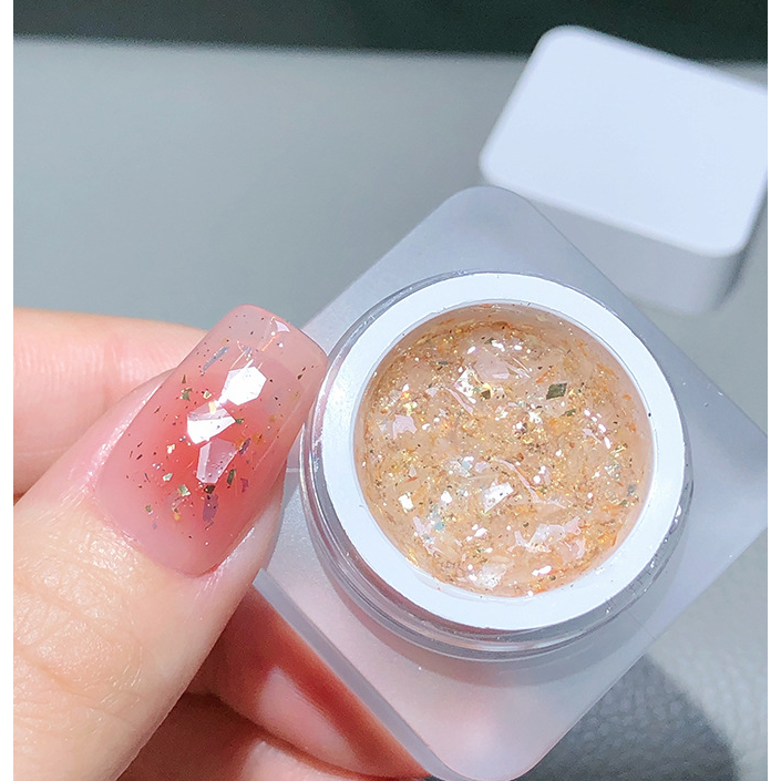 Hũ phụ kiện ĐẮT  trang trí móng nhé a hũ 8g