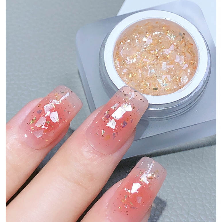 Hũ phụ kiện ĐẮT  trang trí móng nhé a hũ 8g