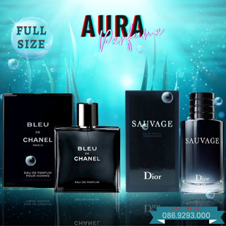 [ Full Size ] Nước Hoa Dior Sauvage EDP, Chanel Bleu EDP 100ML, Chanel Allure Pour Homme, Nước Hoa Nam