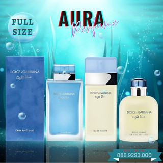 Nước hoa d&g light blue edt 100ml, dolce gabbana light blue intense for men hương tươi mát mùa hè
