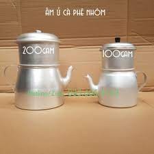  Phin cafe phin nhôm to phin pha cà phê cỡ lớn có ấm 100g - 200g 