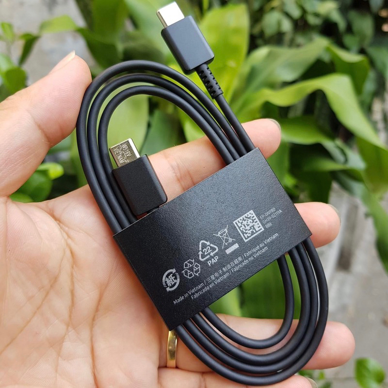 Cáp sạc nhanh Samsung Type C to C cho Note 10,Note 20,S20, S21 dài 1m chuẩn zin | Bảo hành 6 tháng