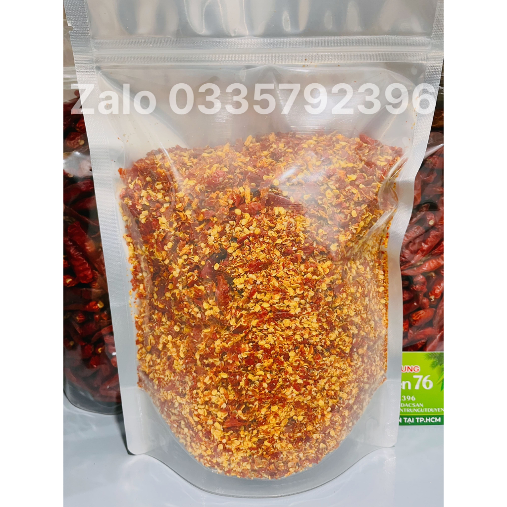 Ớt bột xay  Bình Định siêu cay nhà làm nguyên chất - Tiệm Út Duyên 76 Đặc sản