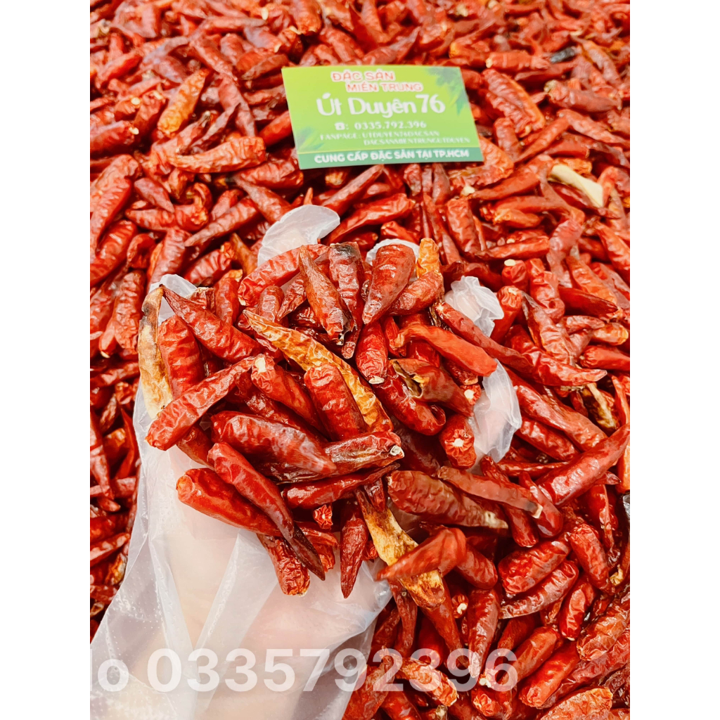 Ớt bột xay  Bình Định siêu cay nhà làm nguyên chất - Tiệm Út Duyên 76 Đặc sản
