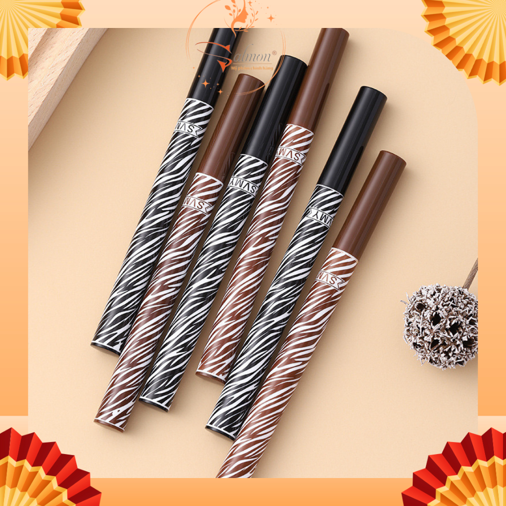 Bút Kẻ Mắt Nước SVMY No907, Bút Dạ Lông Đầu Bút Siêu Mảnh, Lông Nét Siêu Nhuyễn, Lâu Trôi, Chống Nước, Nội Địa Trung