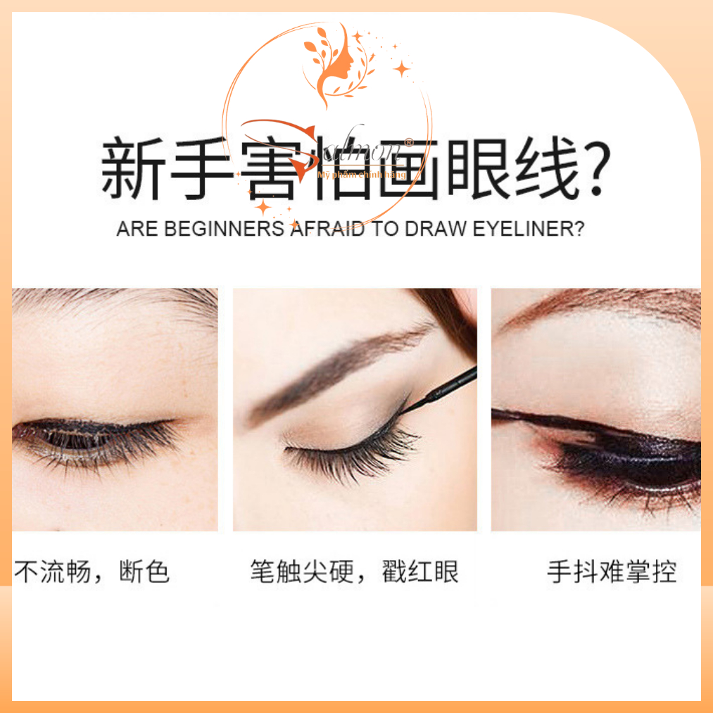 Bút Kẻ Mắt Nước SVMY No907, Bút Dạ Lông Đầu Bút Siêu Mảnh, Lông Nét Siêu Nhuyễn, Lâu Trôi, Chống Nước, Nội Địa Trung