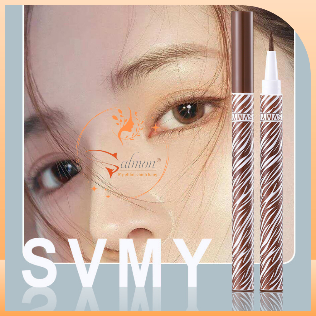 Bút Kẻ Mắt Nước SVMY No907, Bút Dạ Lông Đầu Bút Siêu Mảnh, Lông Nét Siêu Nhuyễn, Lâu Trôi, Chống Nước, Nội Địa Trung