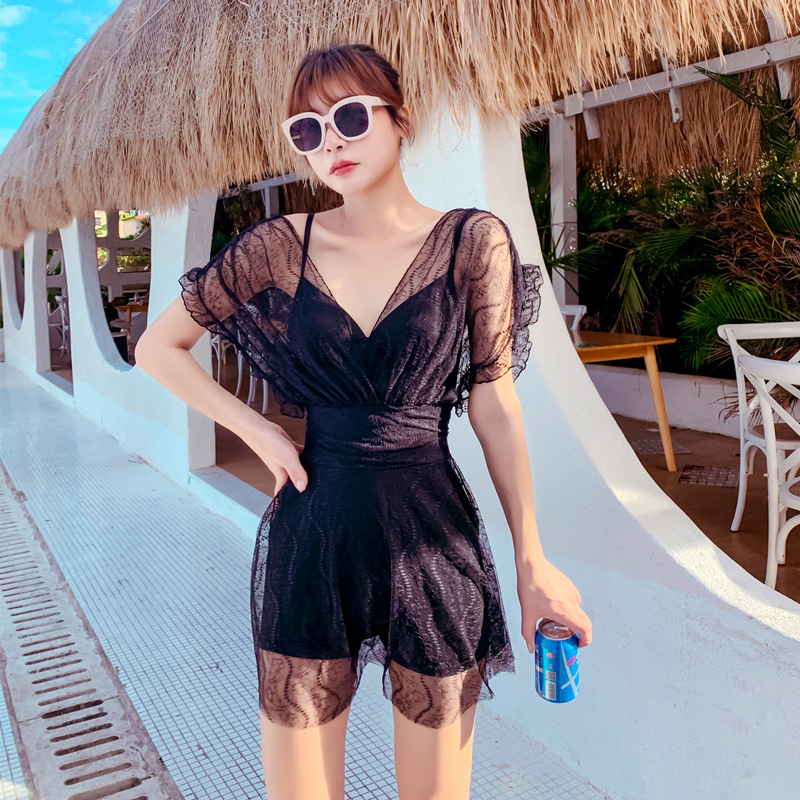 Áo Tắm Bikini Liền Thân Dạng Váy - Đồ Bơi Nữ Đi Biển Đẹp