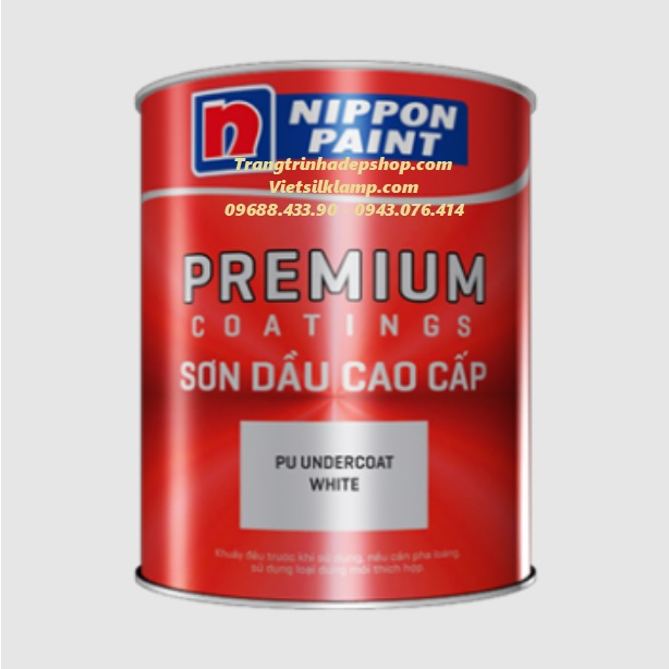 Sơn PU - Sơn lót bảo vệ NIPPON PU UNDERCOAT WHITE (5L)