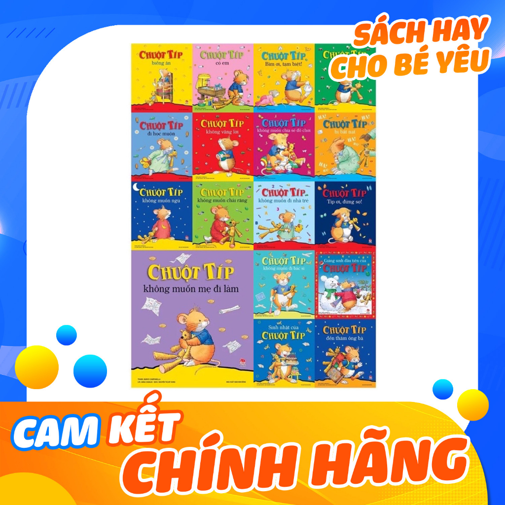 Sách- Combo 17 cuốn chuột típ