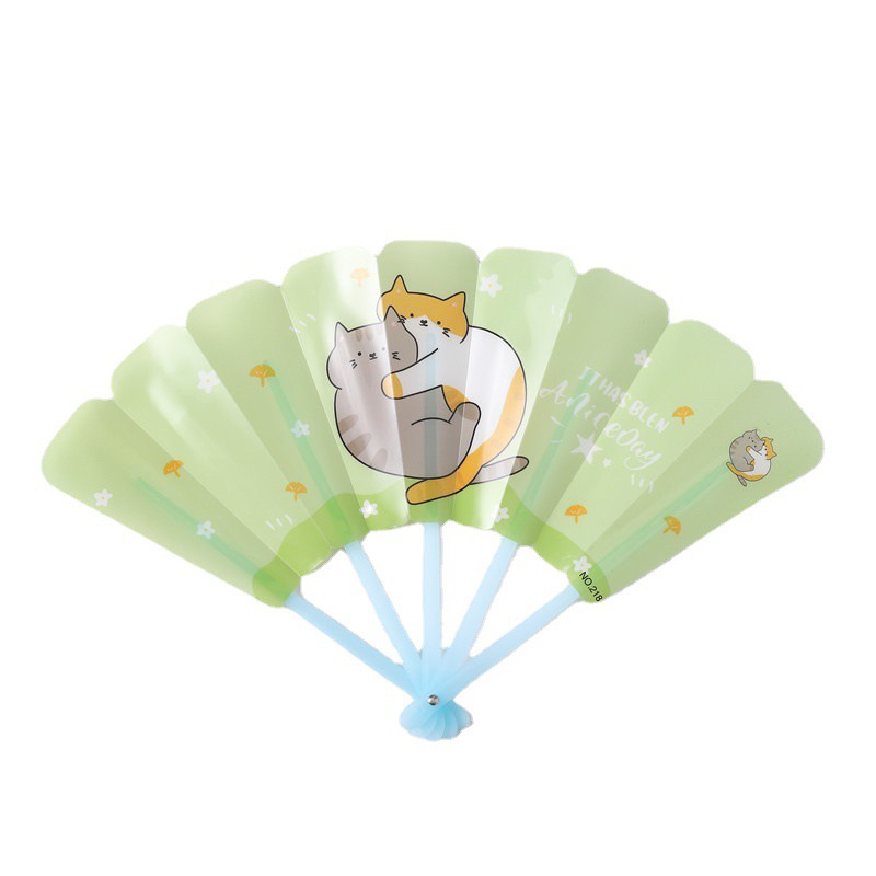 Quạt xòe siêu dễ thương
