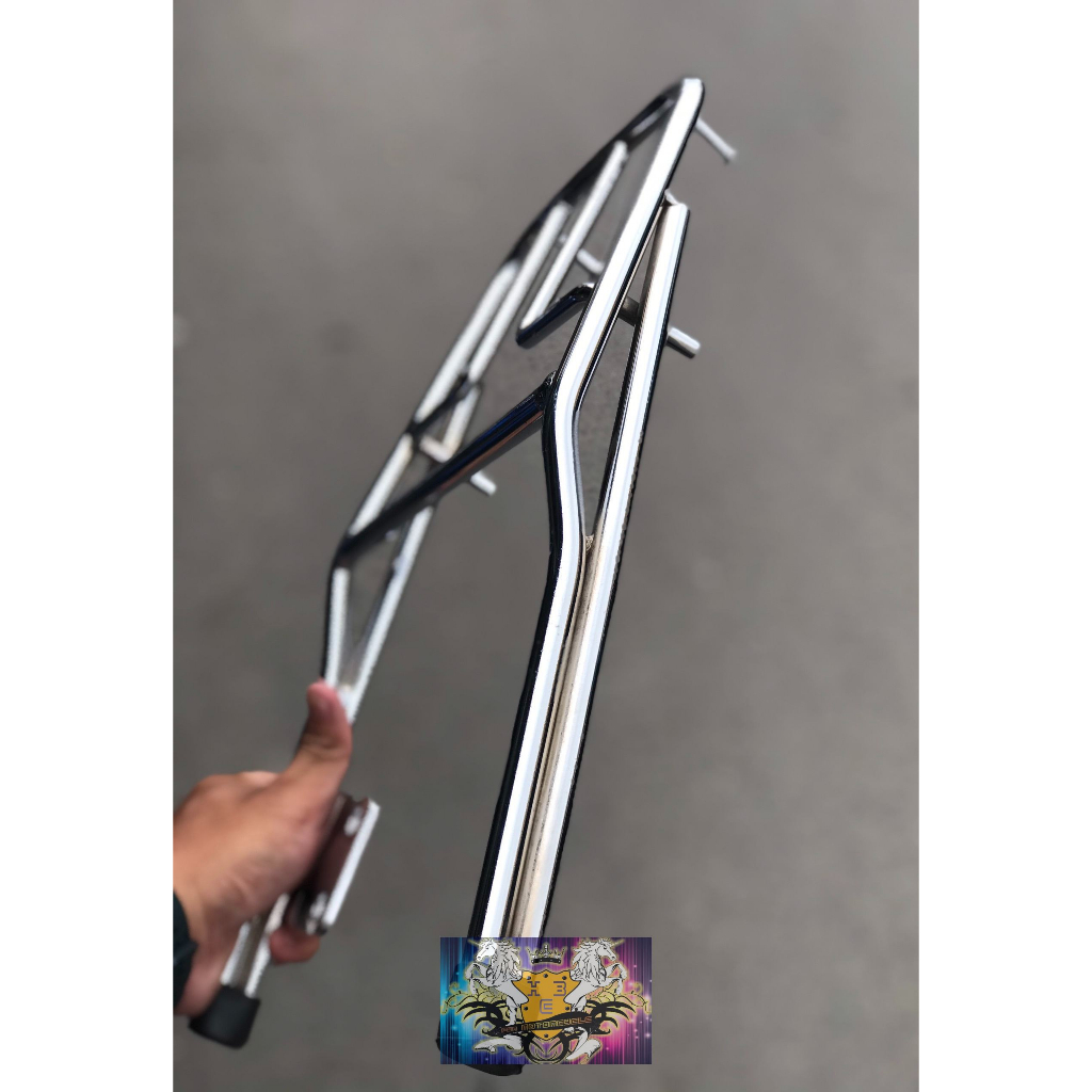 CẢNG SAU INOX DÀI DÀNH CHO XE WAVE A 2017 / WAVE RSX FI / WS 110 / WAVE BLADE  / WAVE 100 / WAVE S 100