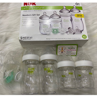 Bình sữa NUK simply natural 150ml/270ml