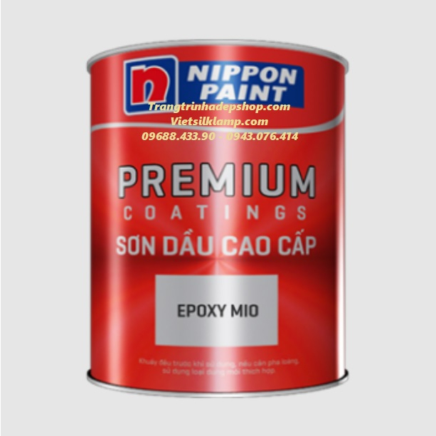 Sơn epoxy - Sơn bảo vệ bề mặt kim loại NIPPON EPOXY MIO (20L)