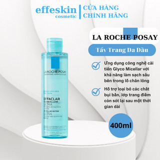 Nước tẩy trang làm sạch sâu La Roche Posay Micellar Water Ultra EffeSkin