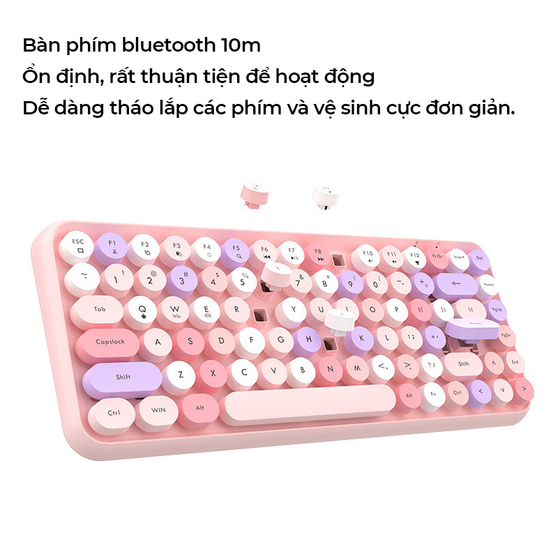 Bàn phím không dây Bluetooth 308i thông minh -  D1484