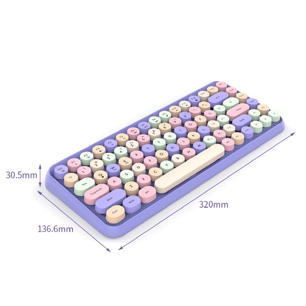 Bàn phím không dây Bluetooth 308i thông minh -  D1484