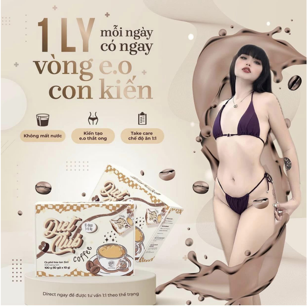 Cà Phê Giảm Cân Dietclub  - Hàng Chính Hãng