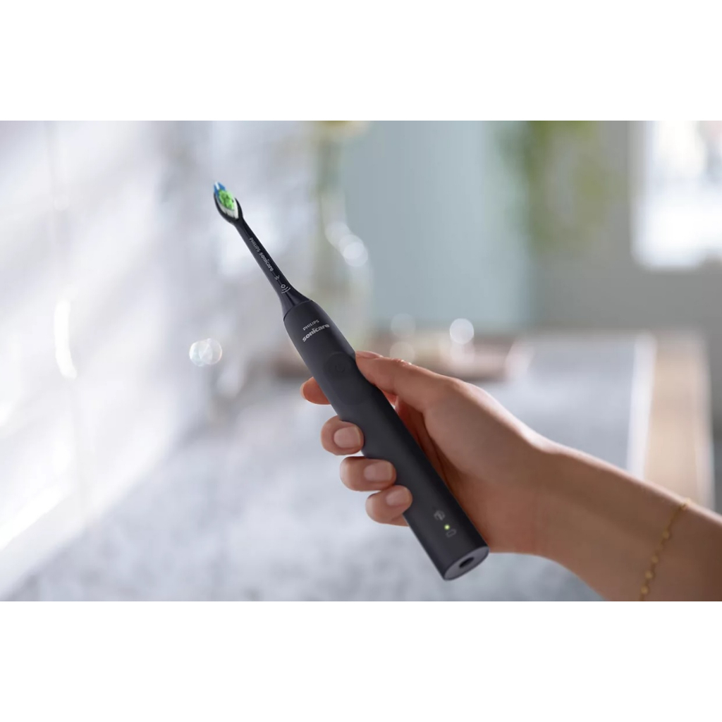 Bàn chải điện sonic Philips HX3671 Loại bỏ mảng bám nhiều hơn tới gấp 3 lần
